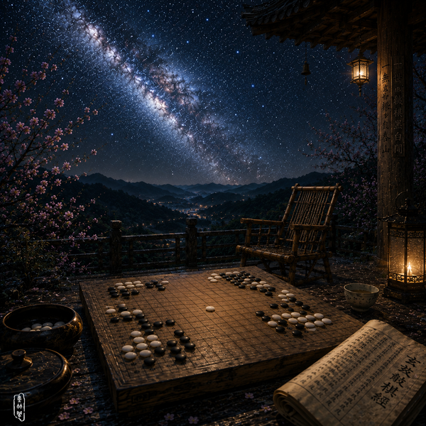 纹枰寂寂归星斗 墨竹萧萧起雪烟 | 别章（一）