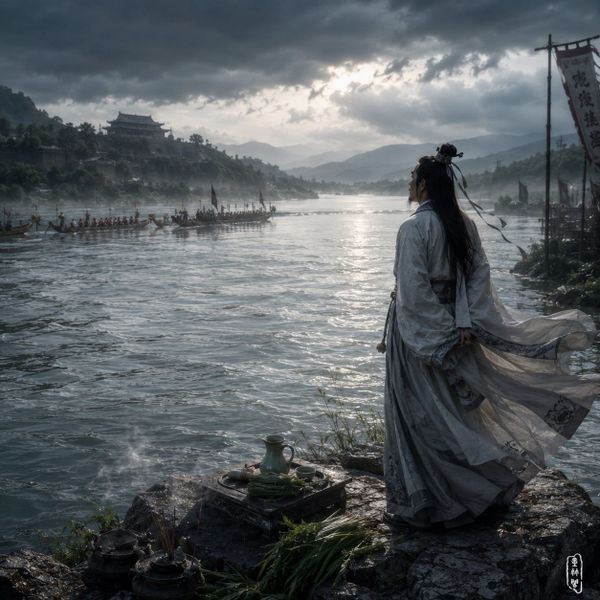 评词寄友端阳日 抚砚怀贤楚水滨 | 别章（五）