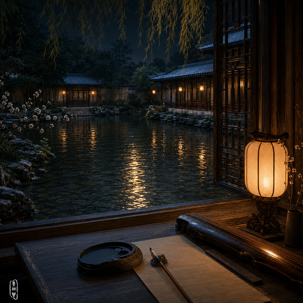 波间灯影随弦动 窗外梅香入砚深 | 清音（十）