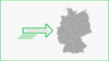 An arrow labelled International Capital points to a map of Germany