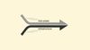 Two-toned arrow