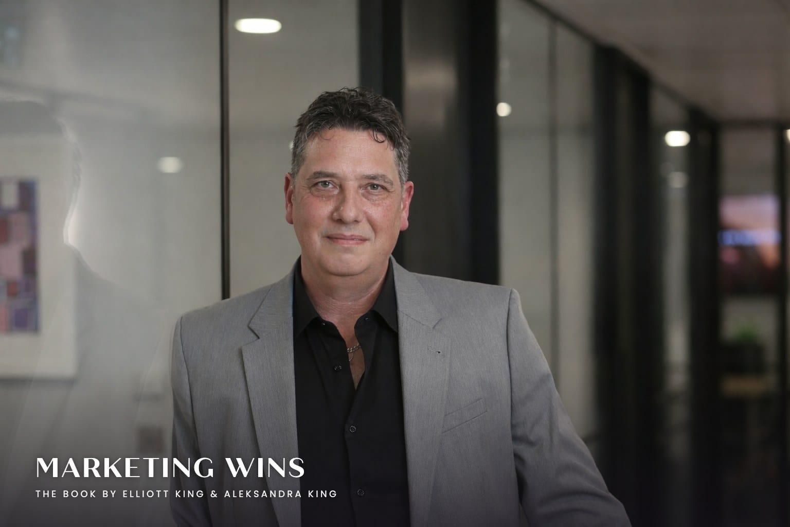 Elliott King, keynote speaker and co-author of the Marketing Wins book