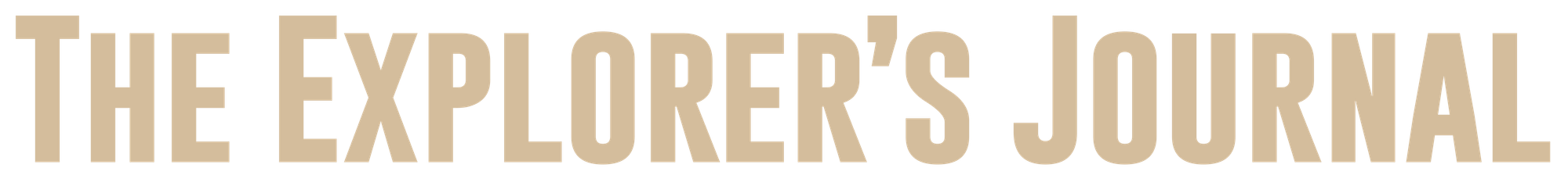 The Explorer's Journal