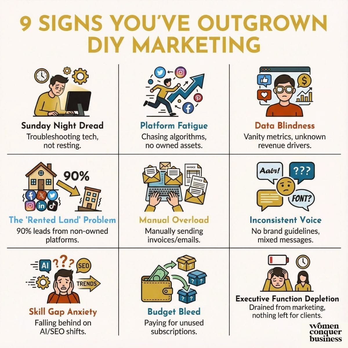 9 Signs You’ve Outgrown DIY Marketing