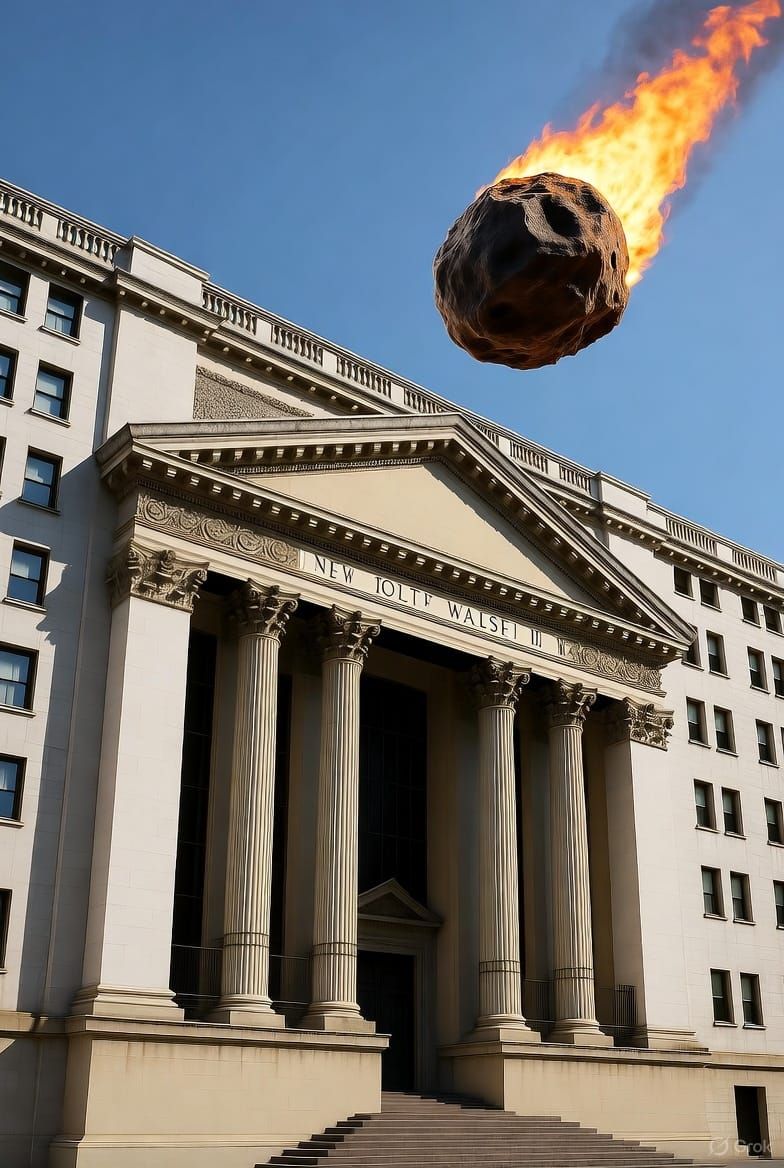 MARKETS IN TURMOIL, RUN FOR COVER!!