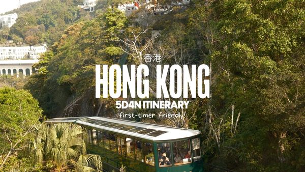 The Only Hong Kong Itinerary You Need as a First Timer