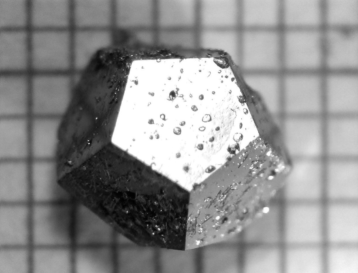 The quasicrystal that fell to Earth from outer space