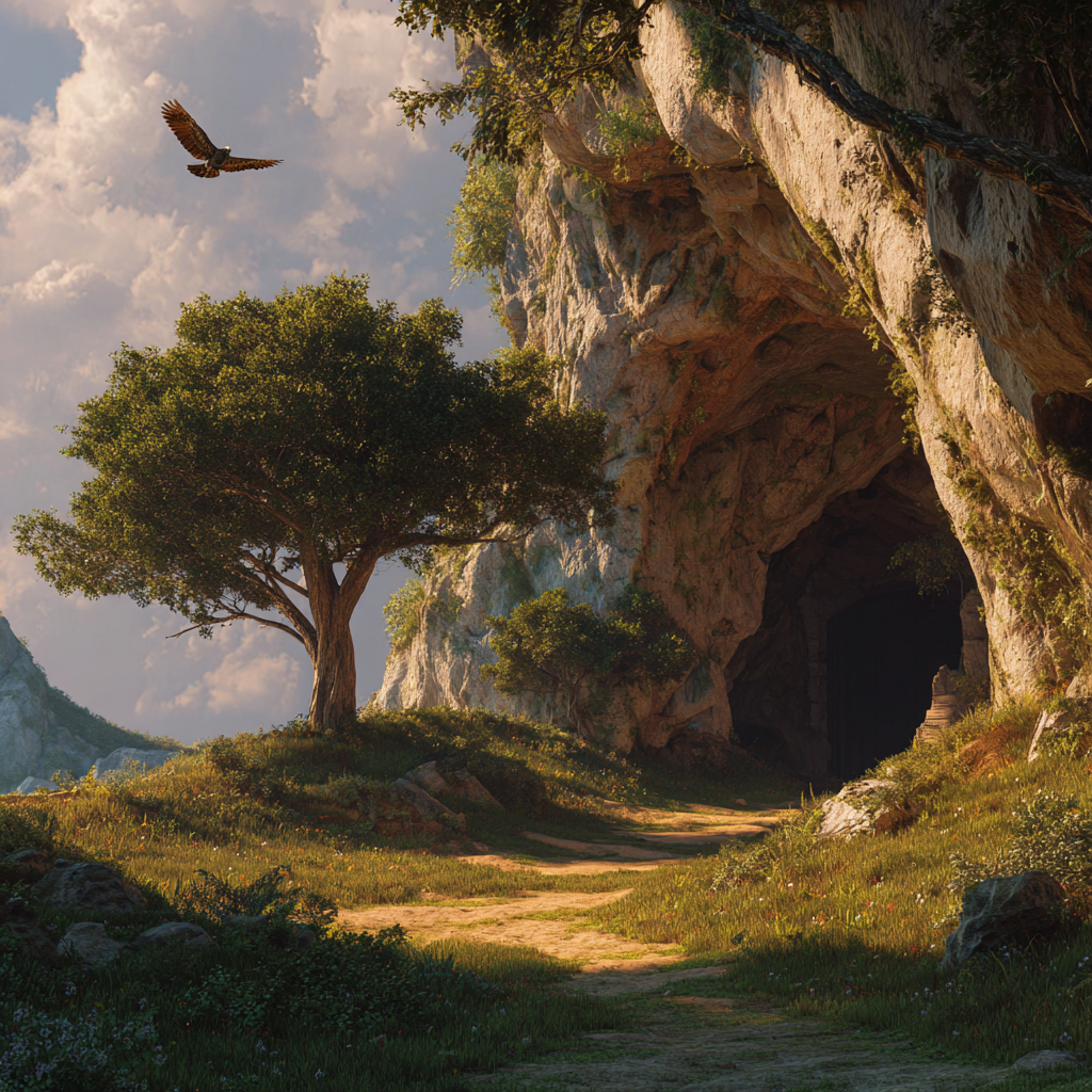 The Cave, the Tree and the Eagle