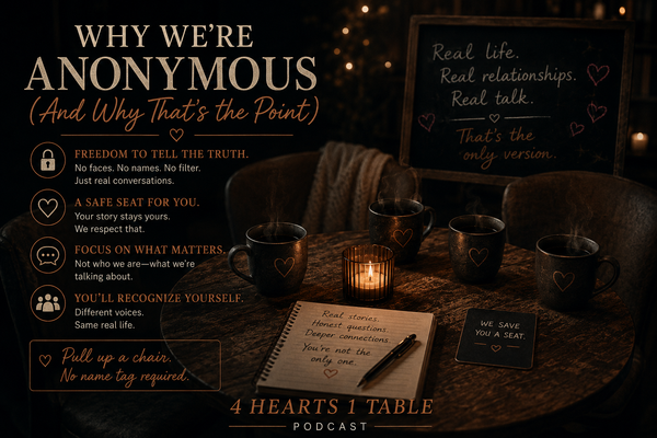 Why We're Anonymous (And Why That's the Point)