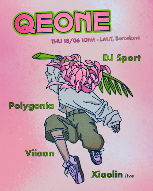 La próxima noche en LAUT del sello QEONE de Polygonia que te hará decir 'Yo estuve ahí' [+ Viiaan DJ SET!]