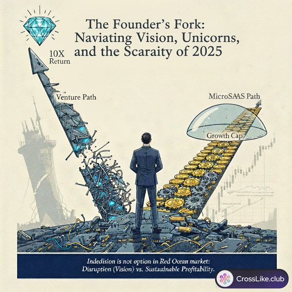 The Founder’s Fork: Navigating Vision, Unicorns, and the Scarcity of 2025