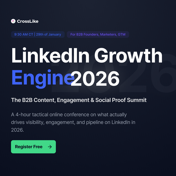 LinkedIn Growth Engine 2026 Is Tomorrow 🚀