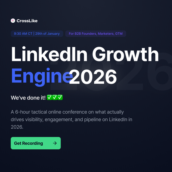 We Kicked Off LinkedIn Growth Engine 2026 Last Friday — Here’s What You Missed