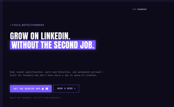 How Founders Use CrossLike to Grow on LinkedIn Without Losing Focus