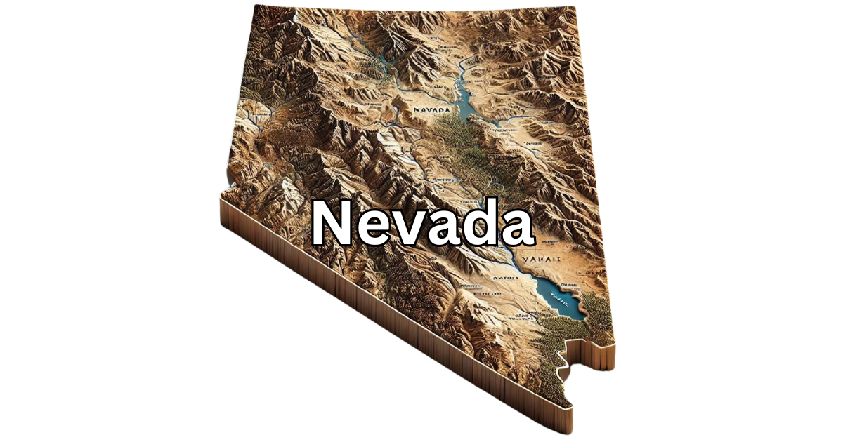 Nevada map