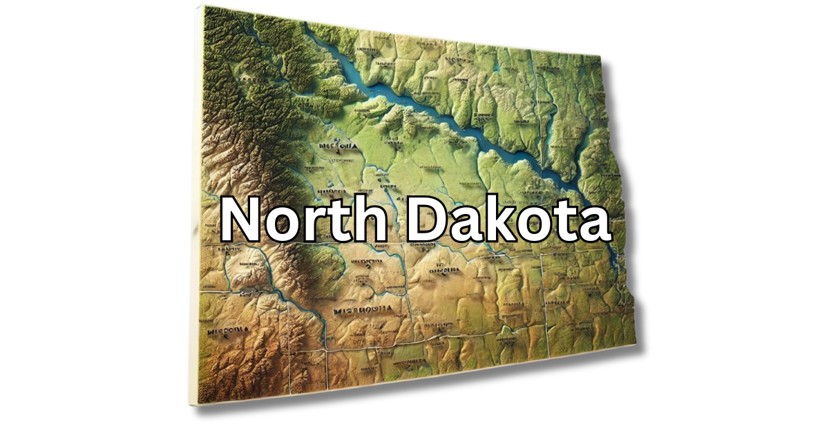South Dakota Map