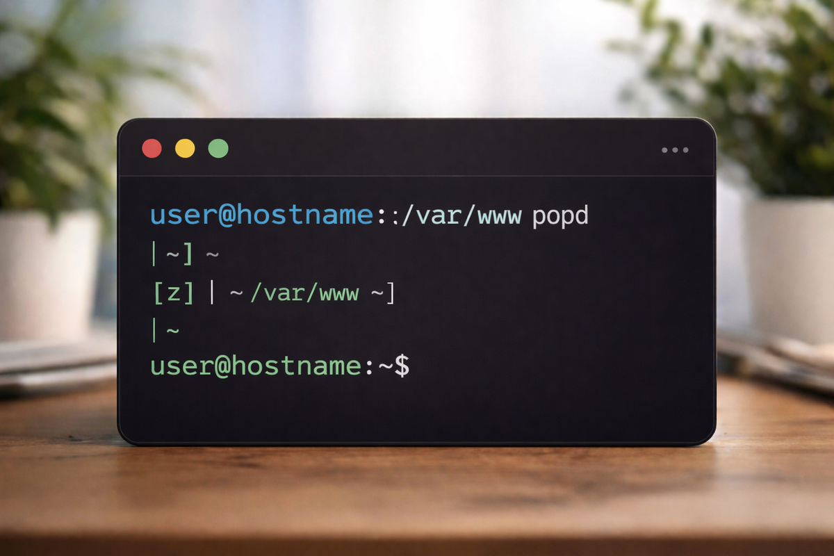 popd Linux