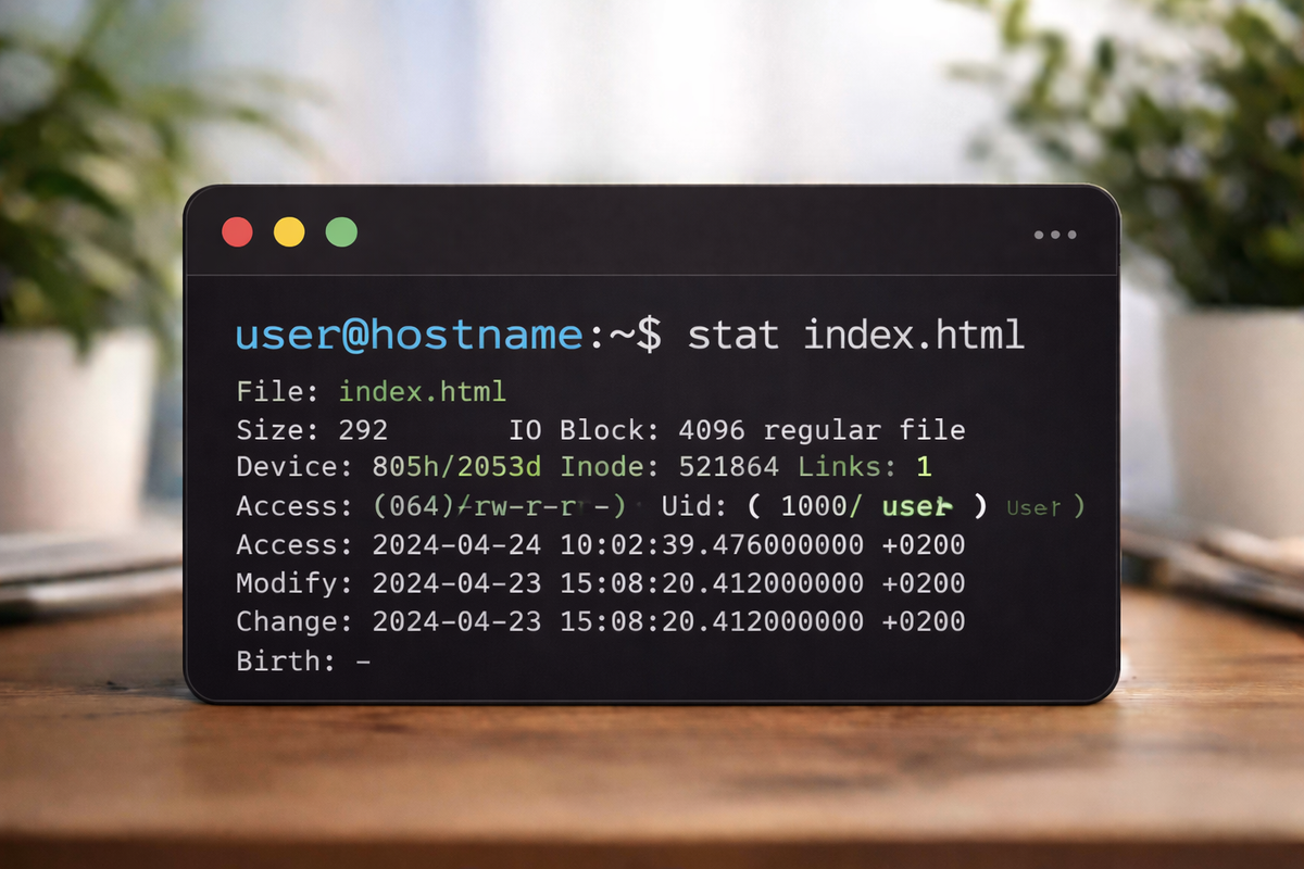 stat Linux