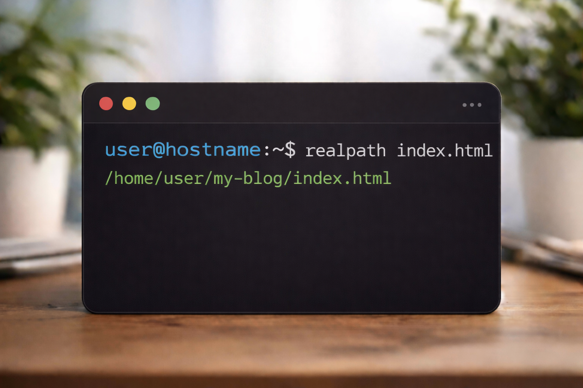 realpath Linux
