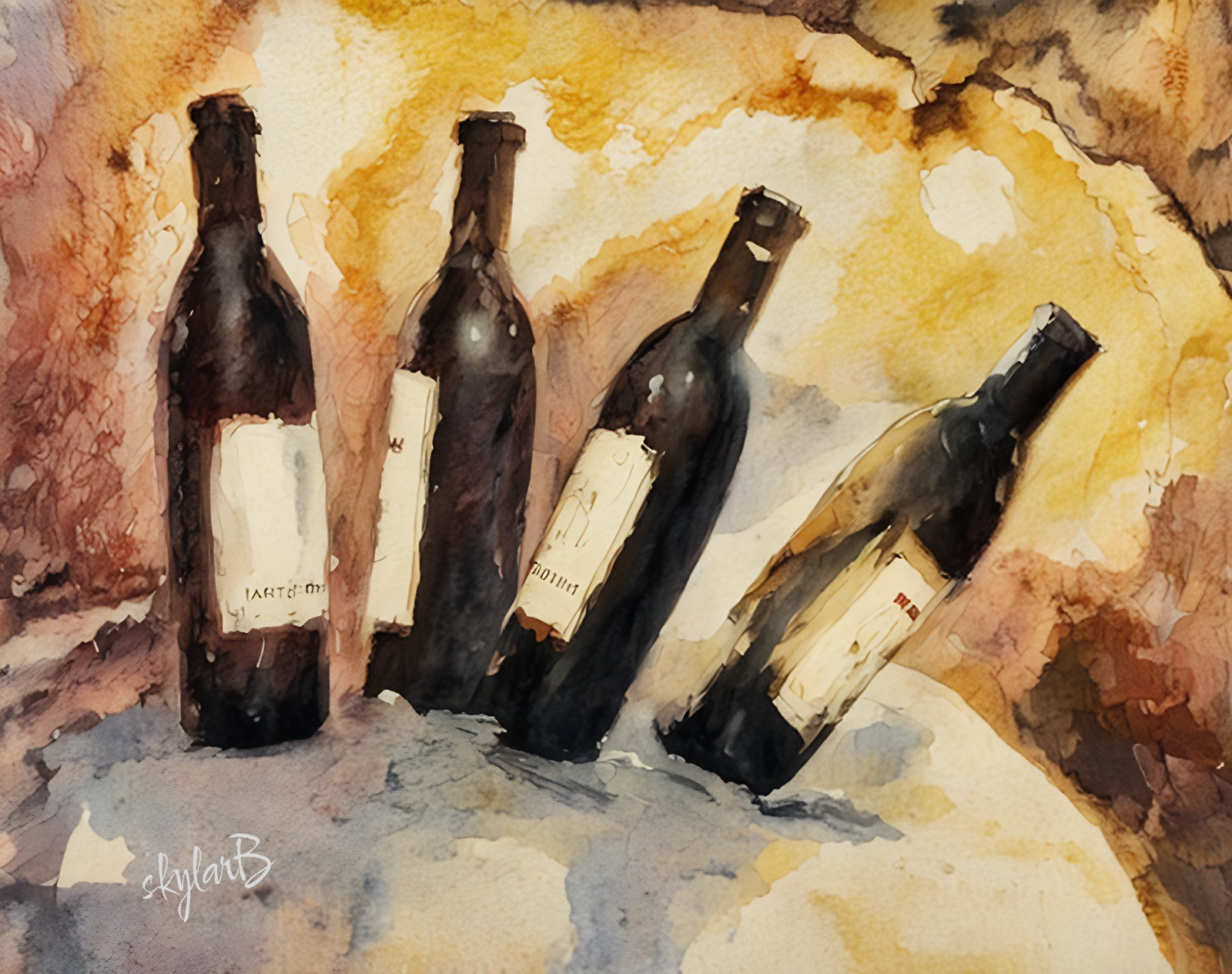 Burton Falling Wine