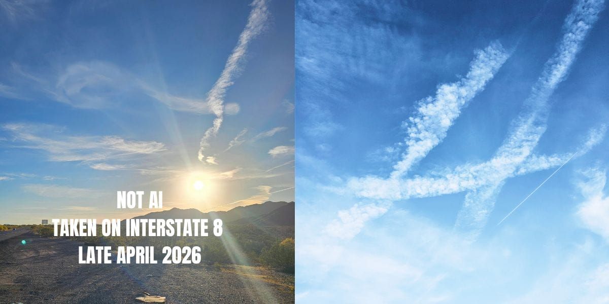 Clouds. Chemtrails. Reality.