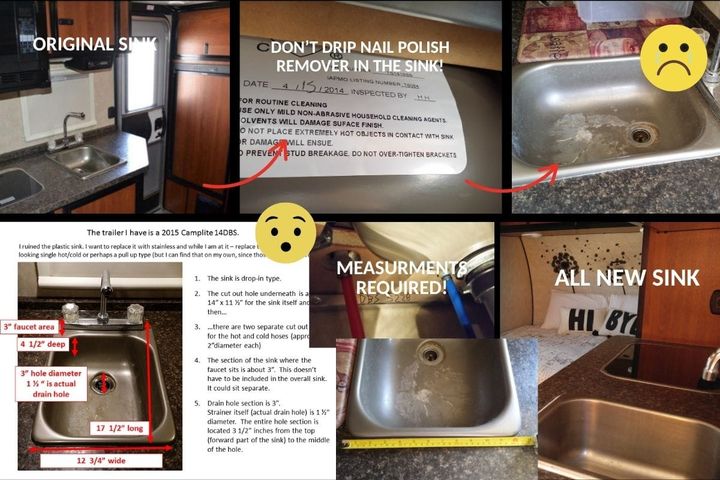 Things you should know about RV sinks.
