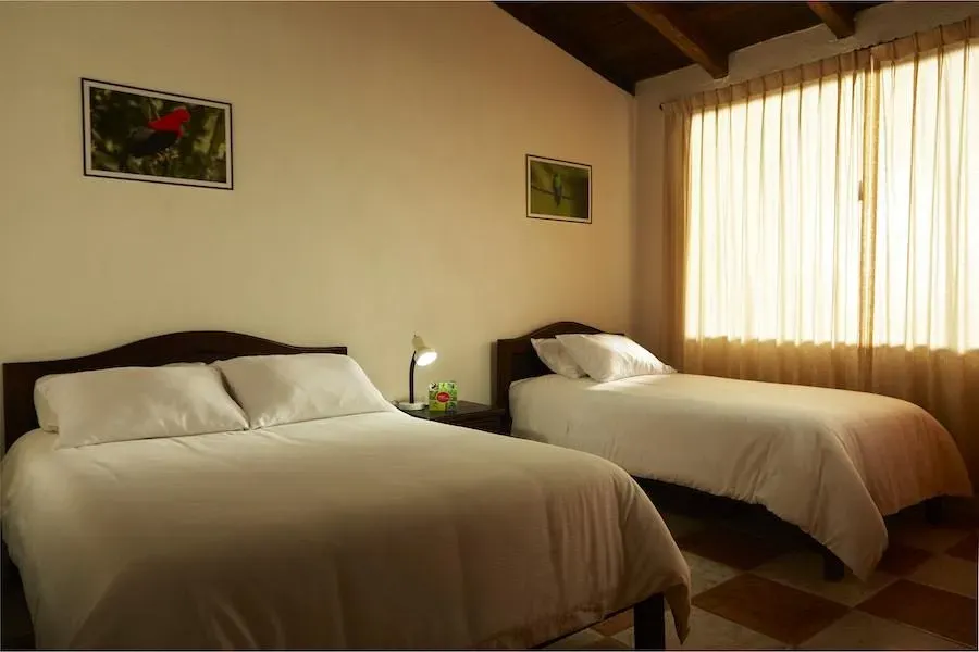 Tandayapa Bird Lodge, Ecuador — cloud-forest guest room