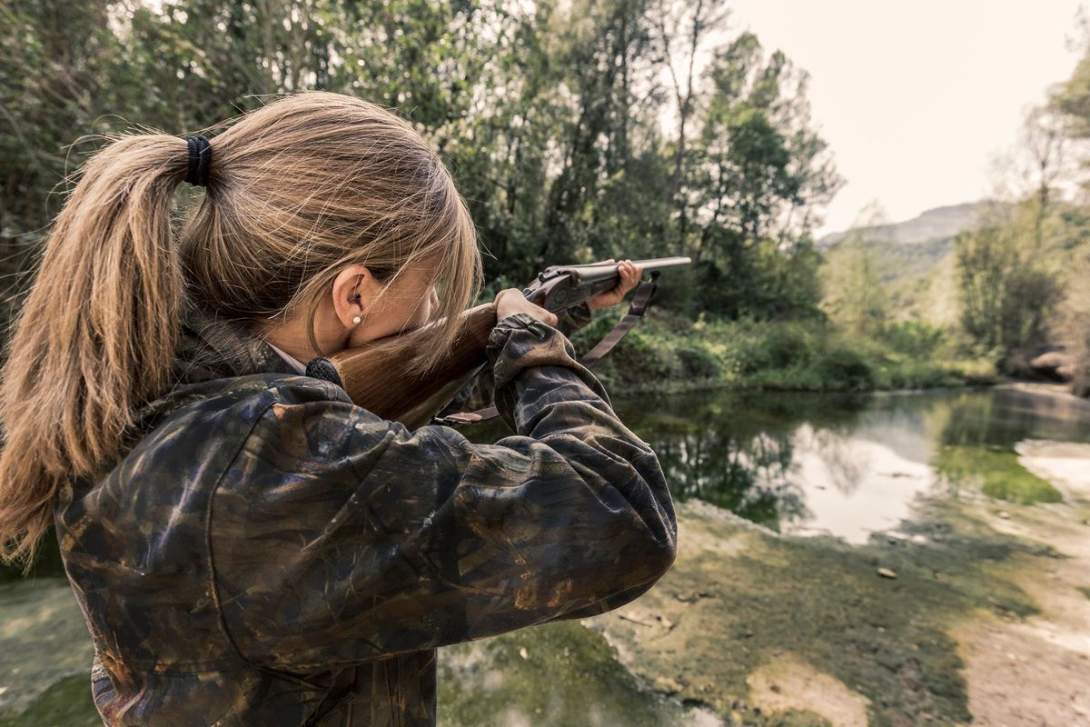 Men weren't the only ones who did the hunting
