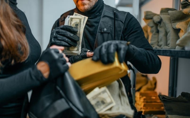 On his deathbed he told his wife that he robbed a bank