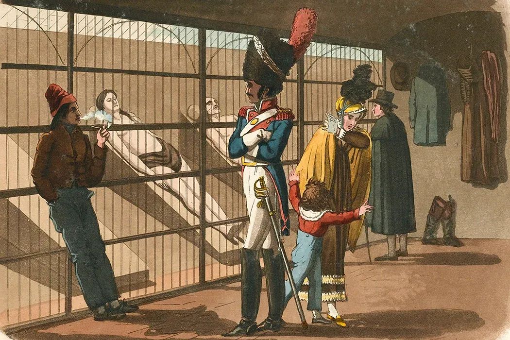 People used to visit the morgue as a form of entertainment