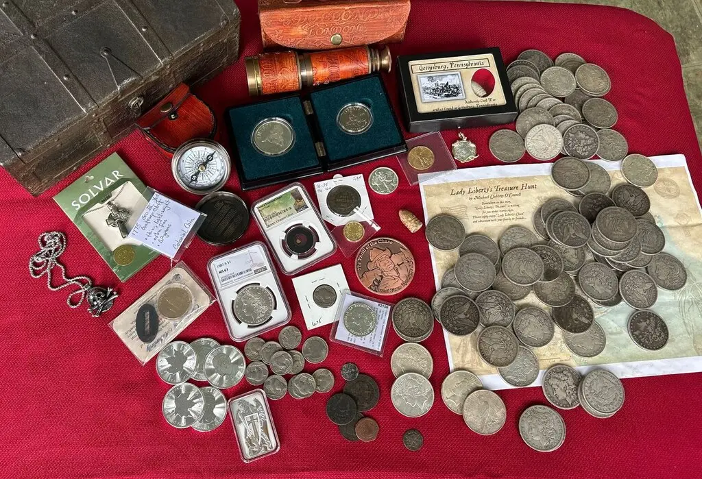She stumbled on buried treasure while gardening in Vermont