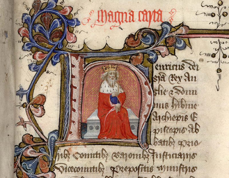 Harvard's copy of the Magna Carta is actually the real thing