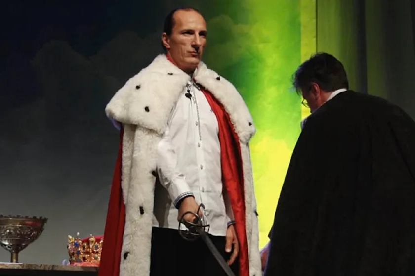 Germany has arrested King Peter the First aka The Messiah