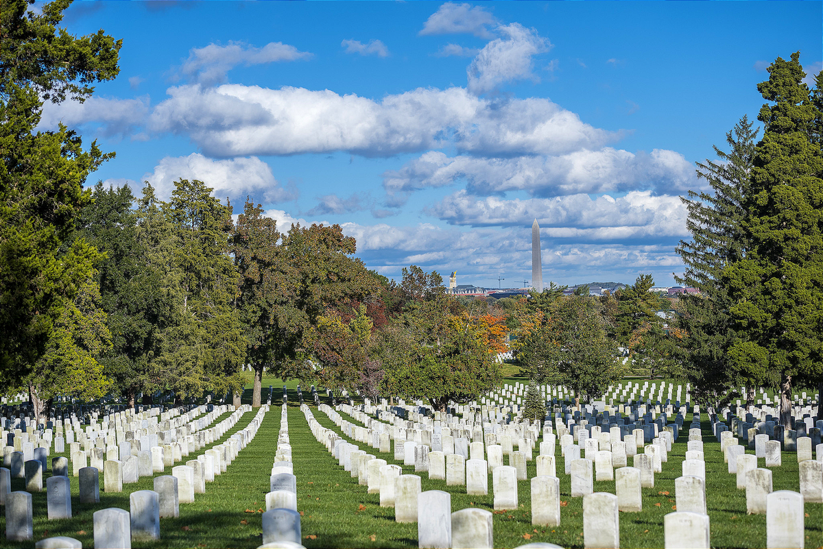 Why one Arlington Cemetery grave has a lead-lined casket