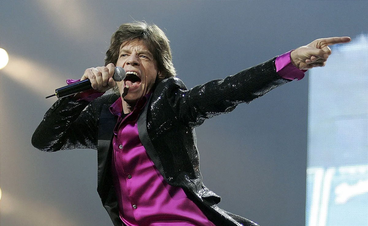 Mick Jagger was a pioneer in streaming video on the internet