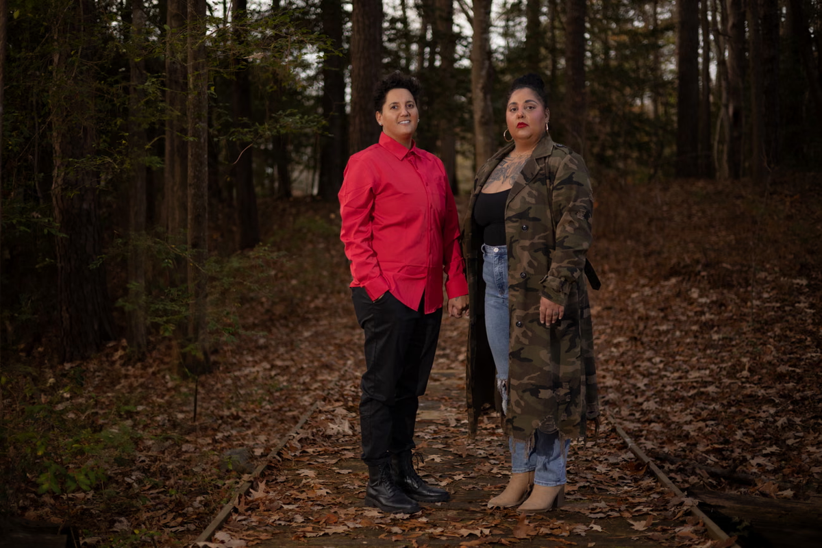 She found out that her friend was actually her long-lost sister