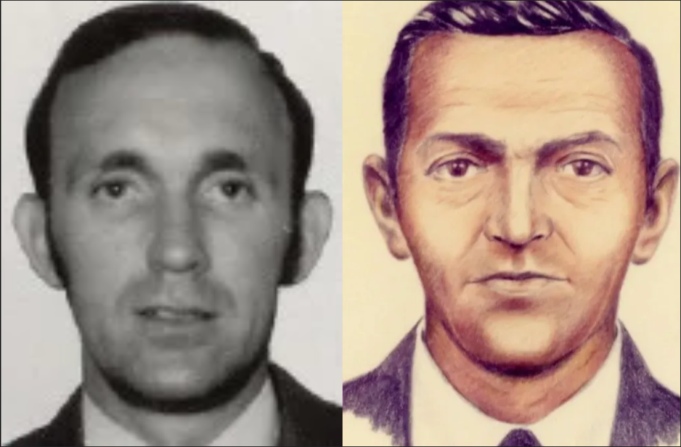 He says the infamous skyjacker D. B. Cooper was his father