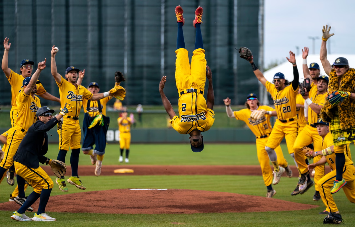The hottest sport around is something called Banana Ball