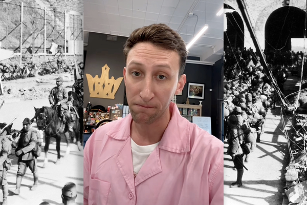 Did this TikToker find unseen photos of a 1937 massacre?
