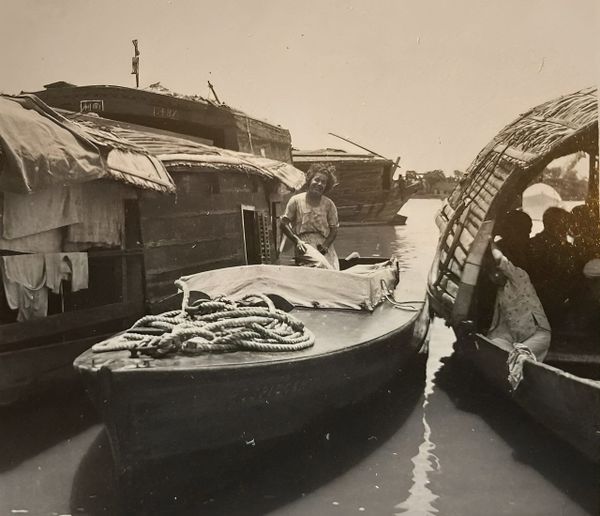 In the 1930s she sailed around the world in a tiny wooden boat