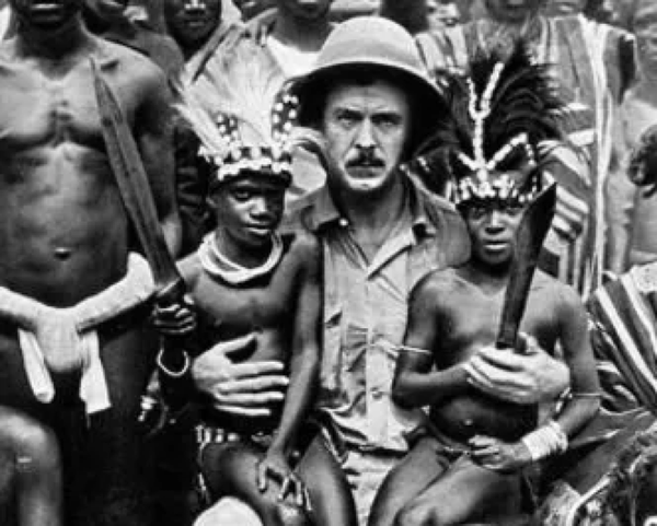 This gonzo journalist from the '30s said he ate human flesh