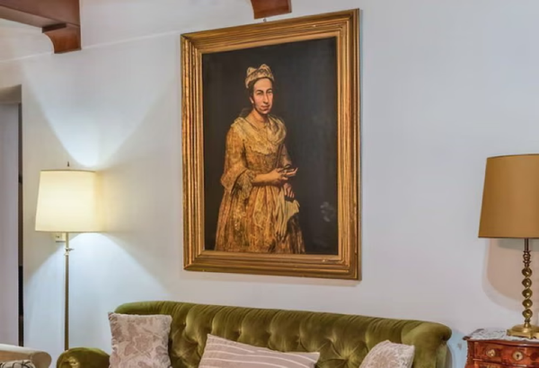 A painting stolen by Nazis was spotted in a real estate listing