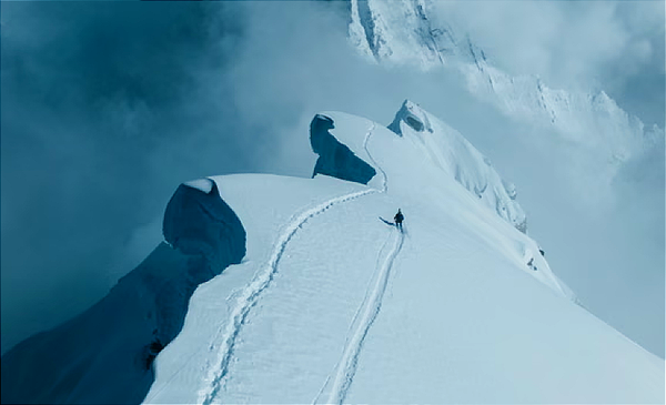 He just climbed and then skied down Everest without oxygen
