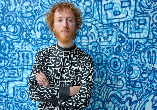 His doodles made him famous then put him in the psych ward