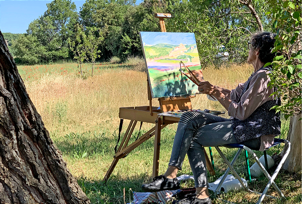 During World War I the UK banned landscape painting