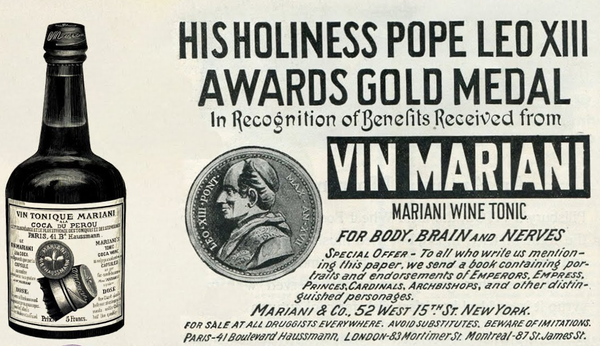 The inventor of Coca-Cola tried to market cocaine-infused wine