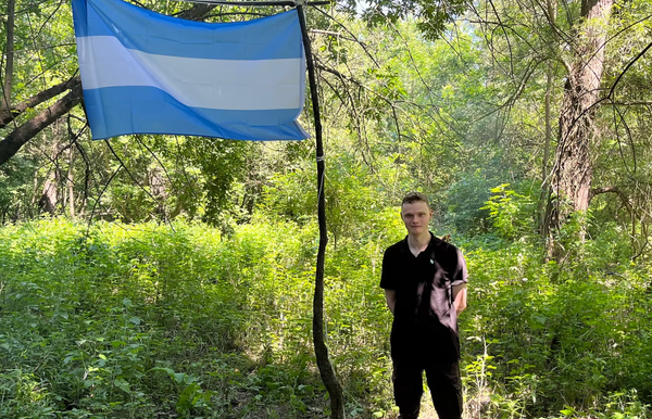 He says he is the ruler of a new country on the Danube river