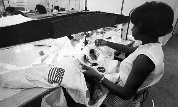 When a bra maker got the job of making the first NASA spacesuit