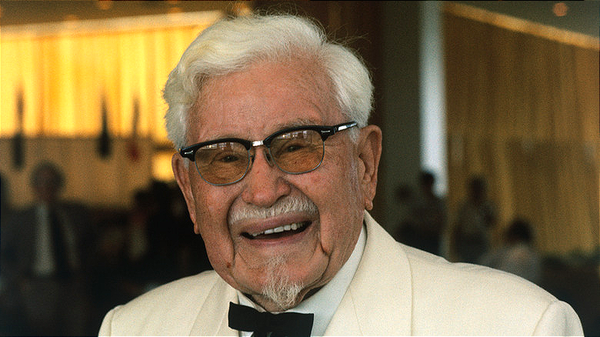 This folksy fast-food icon had a few skeletons in his closet