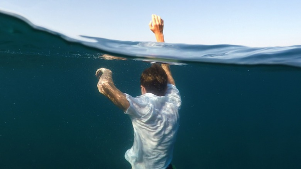 A Chinese businessman survived six days in open water